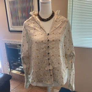 Anthropologie Pilcro The Tavi Button Down